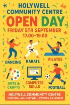 Holywell Community Centre Open Day: September 12th 5-7pm
