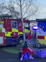 Dublin Airport Authority Christmas Roadshow visits Holywell ETNS