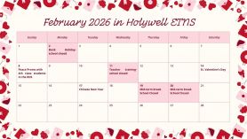 February in Holywell ETNS