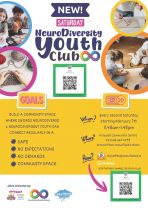 New Saturday youth club in Holywell Community Centre for Swords Neurodiverse + Divergent youth. 