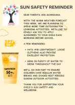 Sun Safety Notice