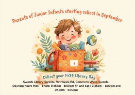 Junior Infants 2026- Literacy pack from your local library!